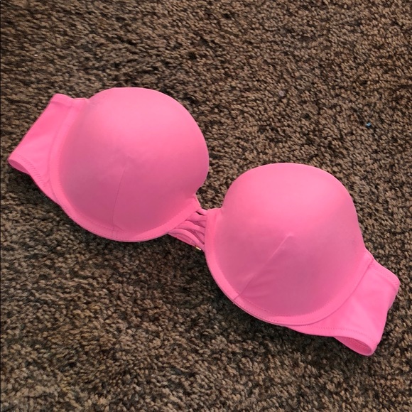 Victoria's Secret Other - 5/$25✨Victoria’s Secret Coral Strapless Bikini Top